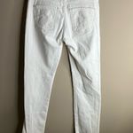 James Jeans white pearl straight leg jeans size 28 Photo 5