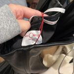 NWT Miss Circle Maayan Black Vegan Leather Corset High SlitDrop Waist Maxi Dress Photo 5