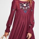 Free People Moya Embroidered Mini Dress Photo 0