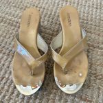 Jimmy Choo  PATHOS PATENT LEATHER CORK SANDAL SIZE 9 Photo 2