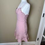 Hello Molly  Blush Pink Ruffle Mini Dress Size XS Photo 5