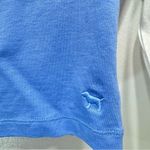 PINK - Victoria's Secret PINK by Victoria’s Secret Light Blue White Raglan Long Sleeves Cropped Top Small Photo 8