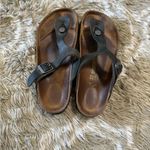 Birkenstock Gizeh Olive Green sandals size 37/6.5 Photo 5