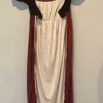Cream and Burgundy Princess Dress Red Size undefined Photo 0