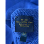 Ralph Lauren Polo Royal Blue Quarter Zip Pullover M Preppy Equestrian Classic Photo 6