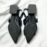 Mary Jane Shoes Pointed Toe Buckle Strap Slingback Pumps Y2k Low Heel Photo 2