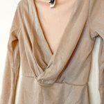 Windsor Long Sleeve Glitter Mini Dress Photo 5