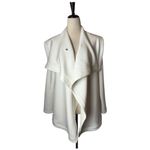 Spanx  AirEssentials Cardigan Women Medium Ivory Open Wrap Jacket Athleisure Photo 1