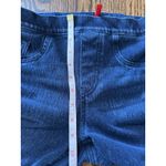 Spanx Jean-ish Denim Jogging Leggings Womens Small Dark Wash Pull On Stretch Photo 6