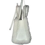 UGG  x Telfar Small Shopping Shearling Tote – White Photo 5