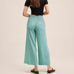 Mango Women's Printed Culottes Trousers Photo 1