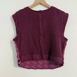 Free People NWT  Lola Top - amaranth flower combo Photo 6