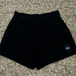 Alo Yoga Ribbed Lounge Shorts Black Size M Photo 0