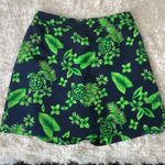 EP Pro Black Green Tropical Leaf Pattern Golf Skort Sz 6 Photo 0