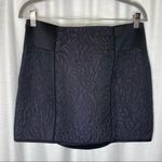 Tibi Katrin Paneled Matelassé Mini Skirt in Black Size 10 Net-A-Porter New Photo 5