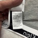 Calvin Klein  Gray Lightly Lined Convertible Medium Bralette Photo 8
