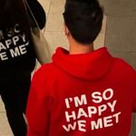 We’re Not Really Strangers Hoodie Red Size M Photo 3
