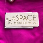 l*space by Monica Wise Sandy Classic Bikini Bottom Bright Fuchsia Women's Medium Photo 7