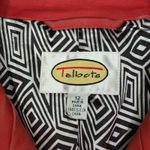 Talbots  Red Trench Coat‎ Women's Double Breasted Belted Lightweight Jacket 12 Photo 8