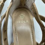Isola  Tan and Snakeskin Sandals 7.5 Photo 11