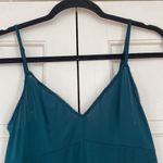 Zimmermann MONCUR SHIRRED POLKA-DOT CREPON MIDI DRESS IN TEAL SLIP DRESS Size 0 Photo 8