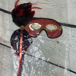 Forum Novelties Red Sequin Mardi Gras Mask Photo 0