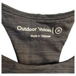Outdoor Voices TechSweat Crop Top Grey Women's Size Medium Photo 3
