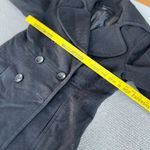 London Fog  Black Wool Blend Short Pea Coat Dress Jacket Size Medium Photo 7