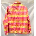 Oleg Cassini Vintage 80s Plaid Bomber Jacket Womens Small  Shantung Silk Leisure Photo 1