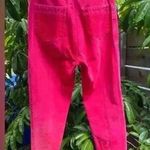 Vintage Red Faded Denim Heart Dors Ankle Jeans Size 4 Photo 1