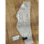 ZARA  sparkly corset size XS tan off white crop top going out top Photo 5