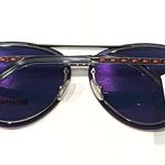 Tod's NEW Women’s 63mm Aviator Sunglasses Blue Photo 1