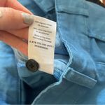 Everlane The Organic Straight-Leg Pant Cropped Blue Double Button NEW Size 4 Photo 8