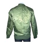 Asstseries Militare Women’s Bomber Jacket Windbreaker Blue Lightweight Size S Green Photo 3
