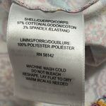 London Times  size 8 women's shift dress cotton bright pink blue vacation zips up Photo 6