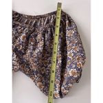 Blush Vintage cream dress with pink floral design women’s Sz M Spring Summer Y2K Photo 9