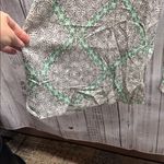 Elevenses Anthropologie  NWT Mint Green Patterned Hawthorn Flowy Wide Leg Pants Photo 4