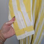 OU. La Medina Sun Striped Dress Yellow Size L Photo 4