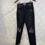 Vervet  Remi‎ High Rise Distressed Black Denim Skinny Stretch Jeans Size 25 Photo 6