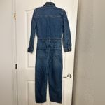 ZARA BLOGGER'S FAVE! Front Pocket Denim Jumpsuit in Indigo Photo 5