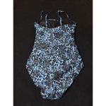 Speedo  Women’s 6 One Piece Black and Blue Swim Suit Bikini Swim Suit Swimming Photo 3