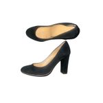 J.Crew Olive Suede Black Sz 7 Pumps Photo 4