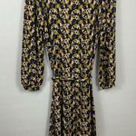 Boden USA Boden Floral Tie Detail Jersey Shift Dress Size 16/18R Photo 3