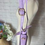 Boutique Mini Lavender Faux Leather Purse Photo 14