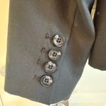 Merona NWT Women Sz 8 Black Blazer Jacket Career Workwear Single Button Pockets Photo 2