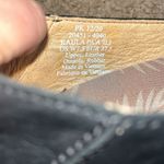 Olukai Kaula Pa'a 'Ili Leather Slip On Espadrille Flat Black 7.5 Photo 10