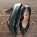 Chinese Laundry  Sexy Curvature Black Leather Pumps Photo 0