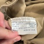 Vintage Sears Elastic Waist Dress Pants Slacks Women’s Size 34 Waist Light Brown Photo 6