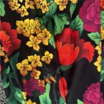 Flora Bea NYC Amadeus Dress, long Floral high neck dress, maxi dress Xs Pink Photo 7