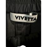 VIVETTA Butterfly Dress Pants Black Wide Leg Sz 40 US 6 Lightweight Italy CC12 Photo 2